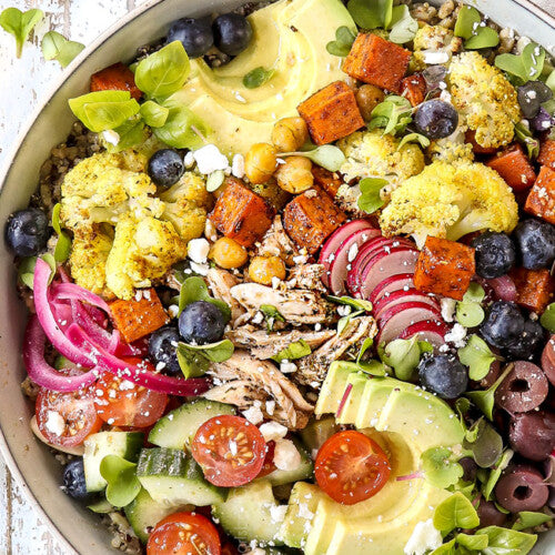 Mediterranean Cava Bowl **PREP- marinade 