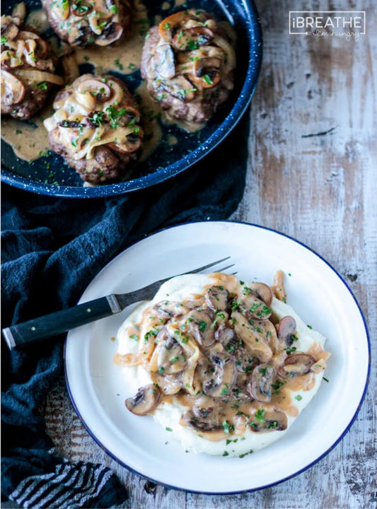 Keto Salisbury Steak with Mushroom Gravy