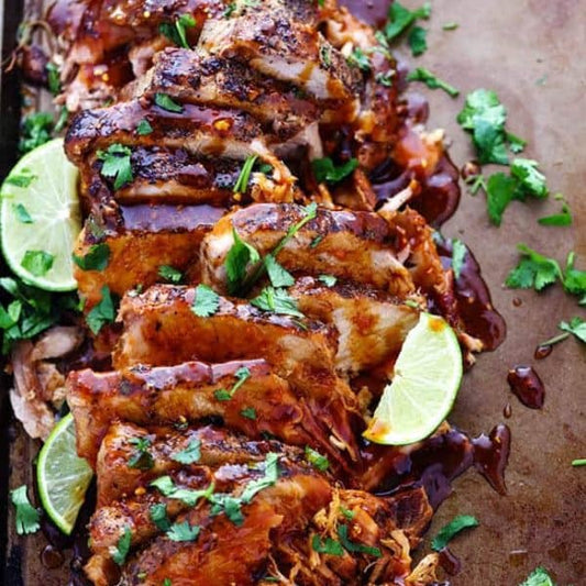 Slow Cooker Honey Lime Ginger Pork