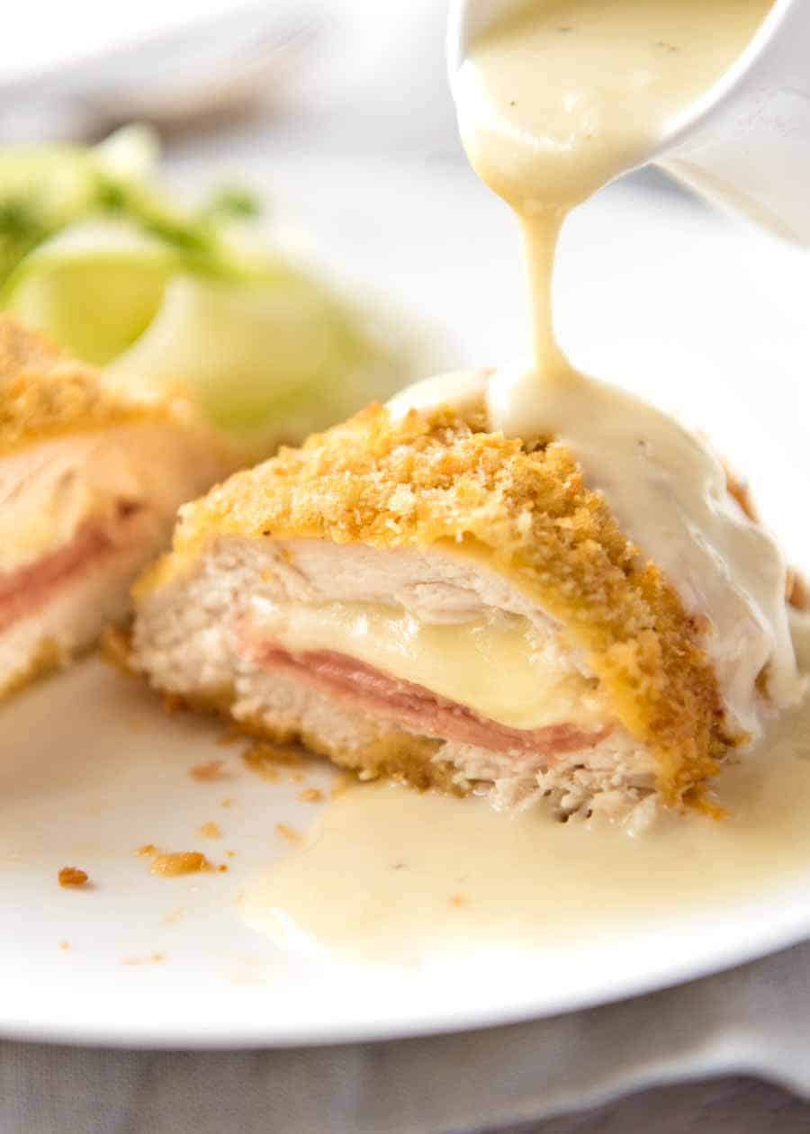 Skinny Chicken Cordon Bleu