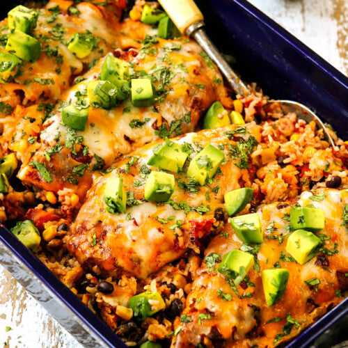 Chicken Salsa Bake