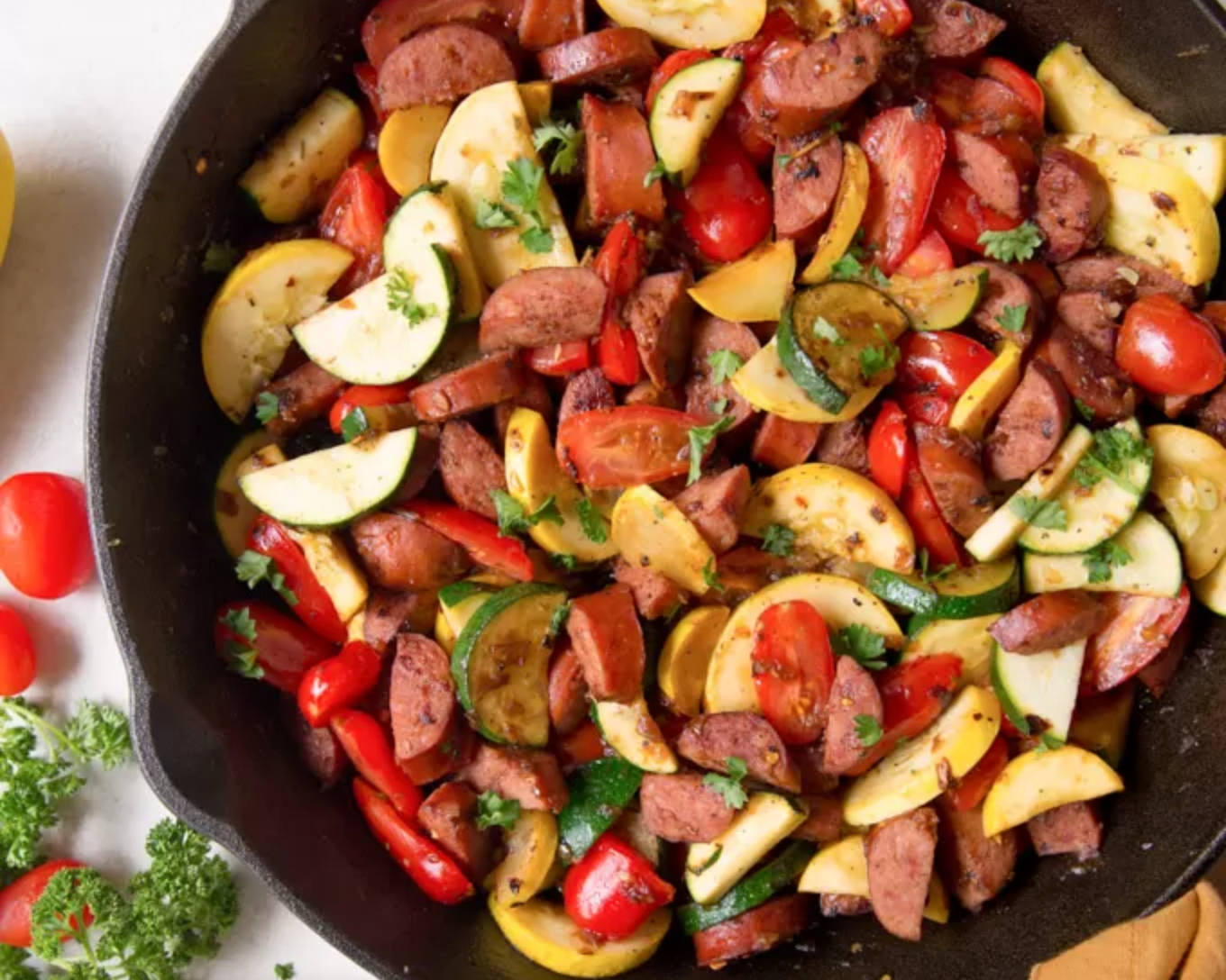 Summer Sausage Skillet