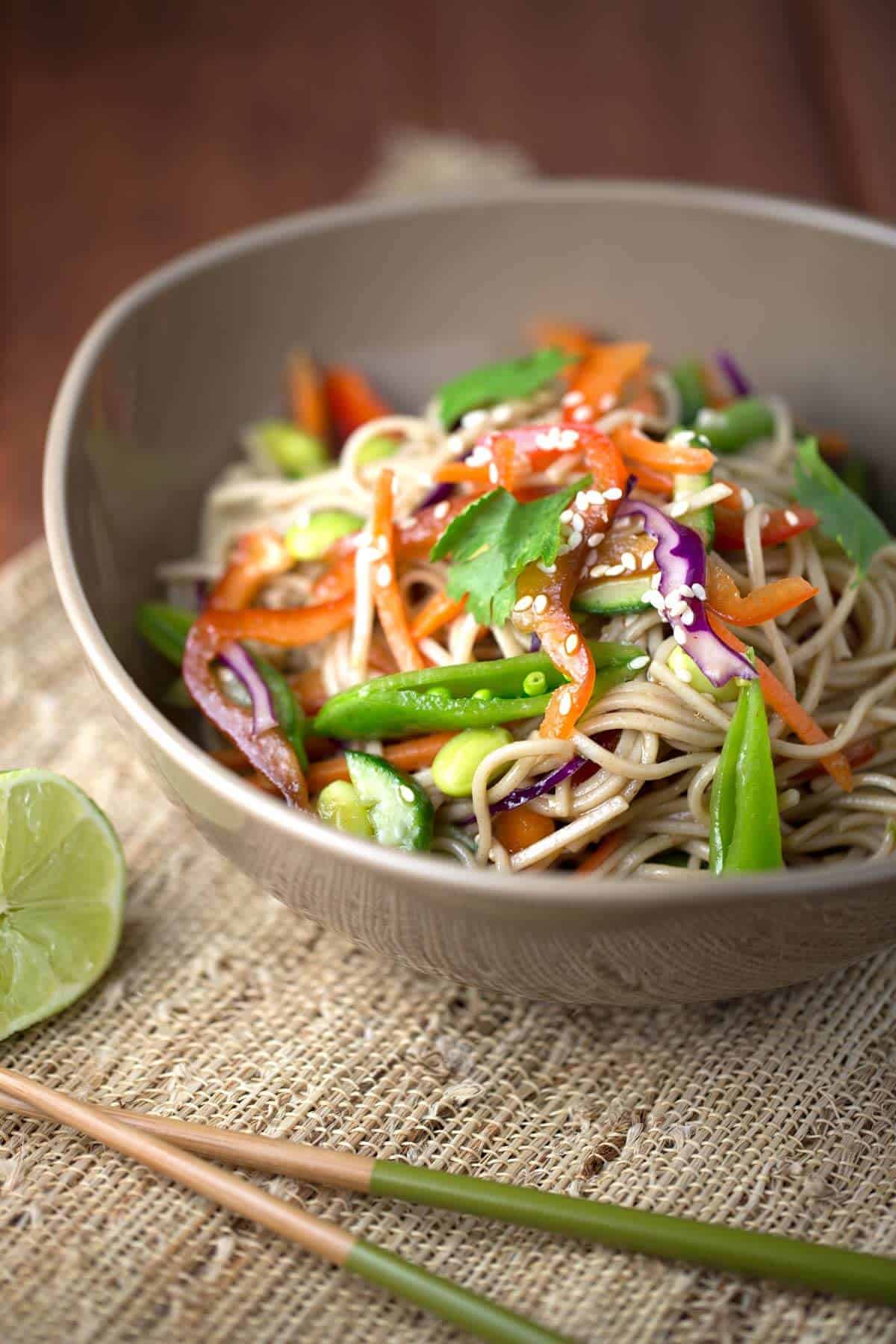 Thai Chicken Salad with Yakisoba