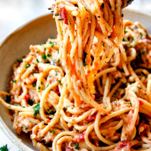 Chicken Cheddar Cream Pasta