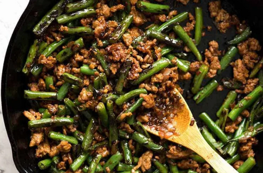 Pork and Green Bean Stir- Fry