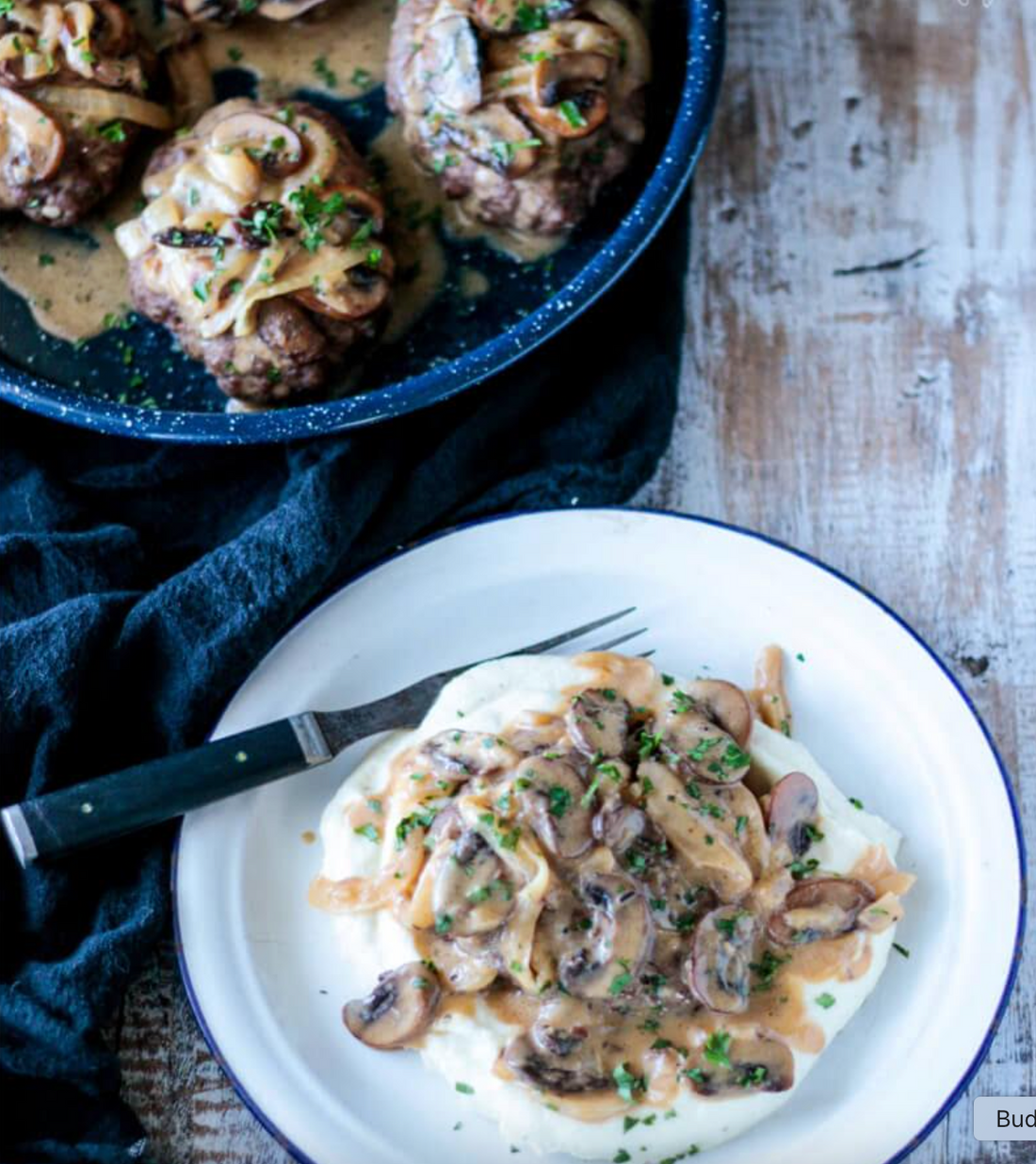 Keto Salisbury Steak with Mushroom Gravy