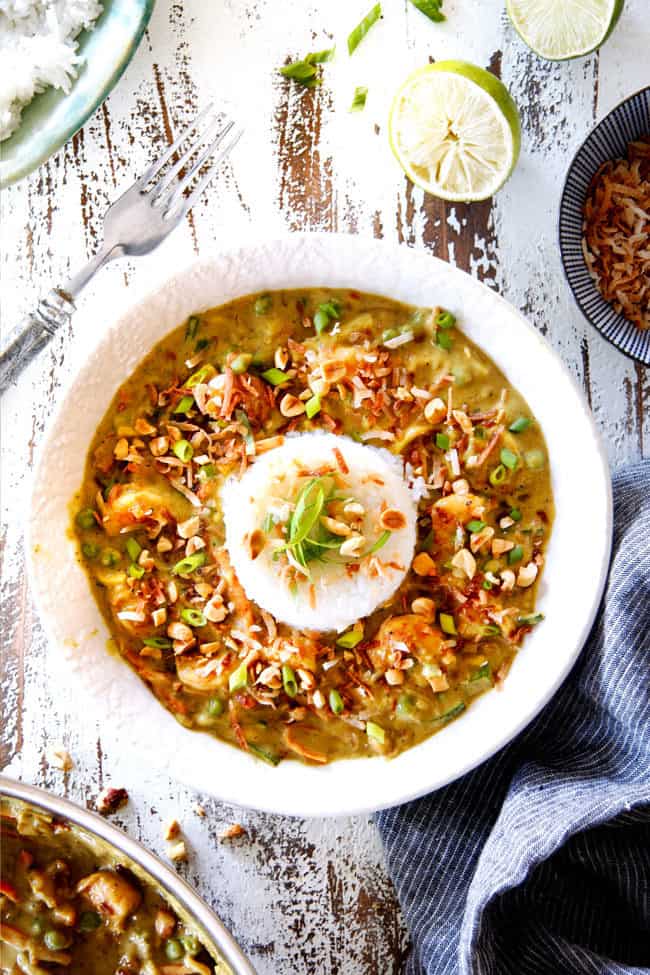 Bang Bang Chicken and Shrimp ***Put shrimp and peas in FREEZER until ready to cook***