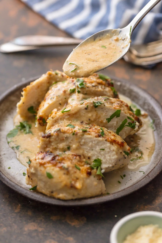 Caesar Parmesan Chicken