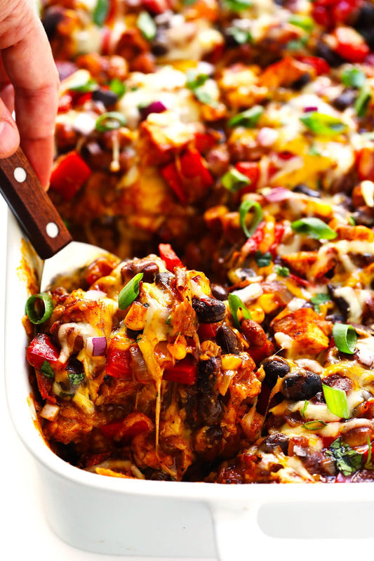 Chicken Enchilada Stacks - **PREP, plus cook time**
