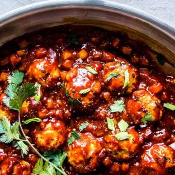 Pineapple BBQ Meatballs