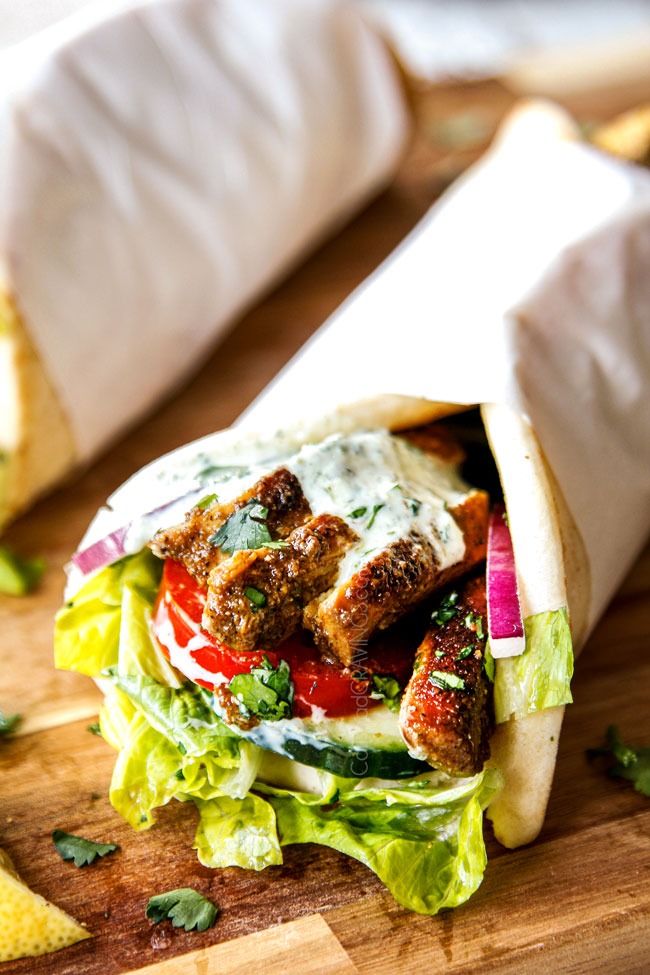 Chicken Shawarma Pita's **Marinade