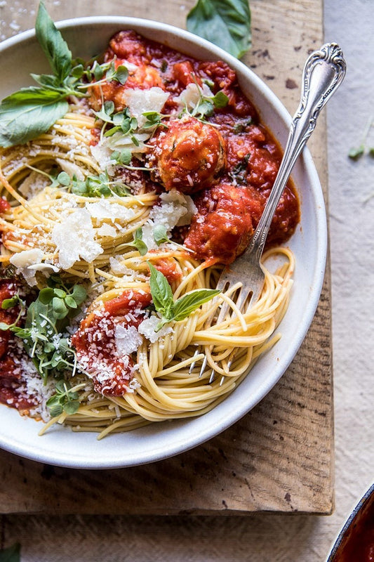 Sun-Dried Tomato, Ricotta Meatballs **Cook time 40 minutes