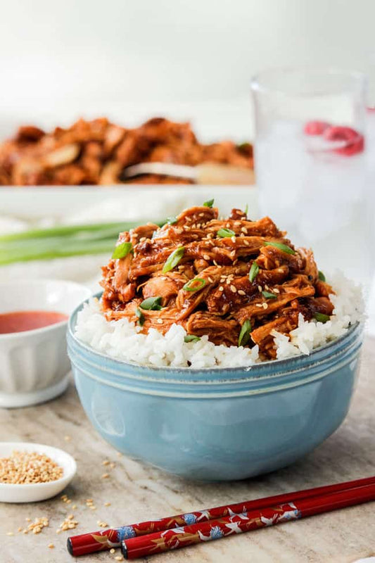Crockpot Asian Sweet Chili Sesame Chicken