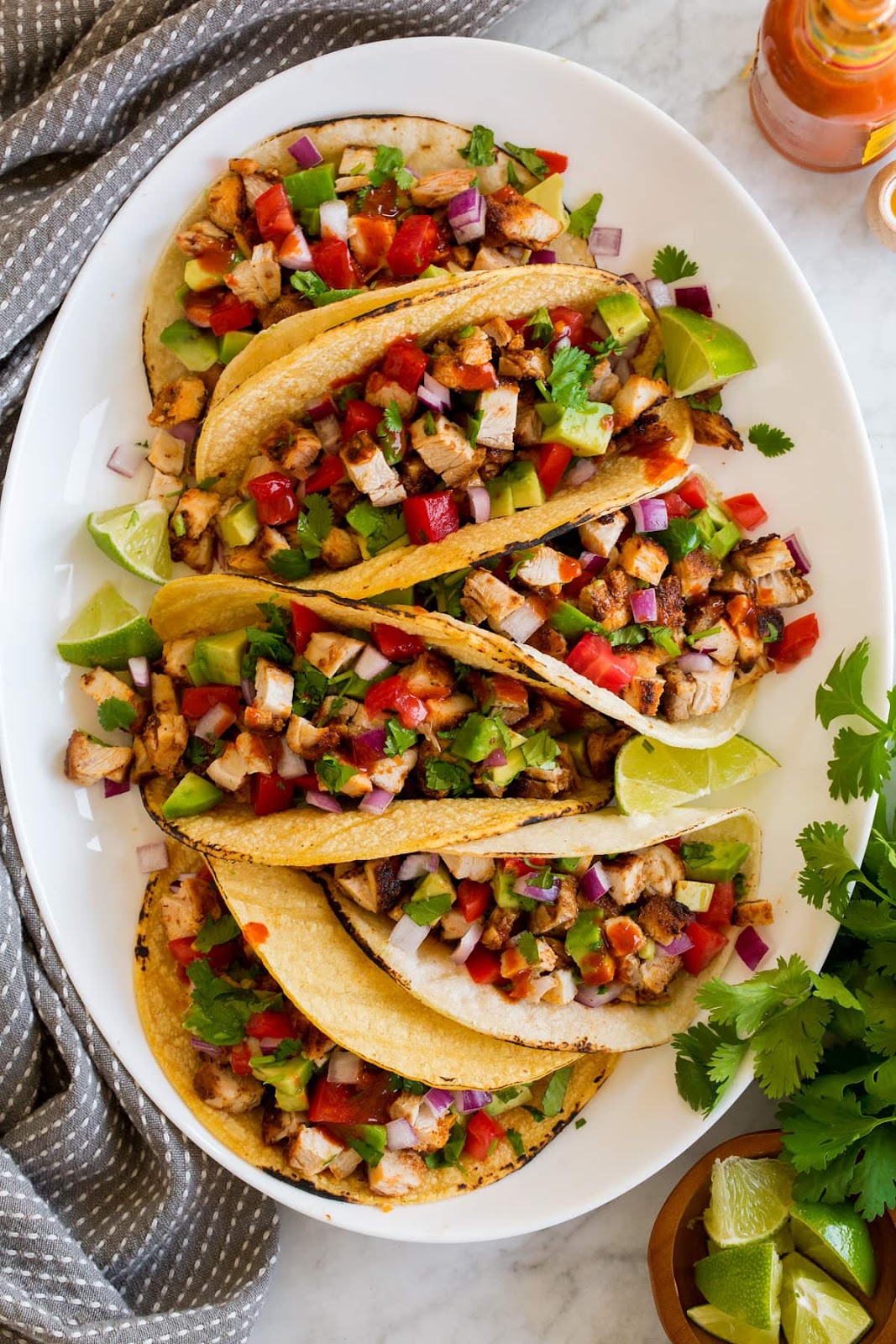 Fiesta Lime Chicken Tacos