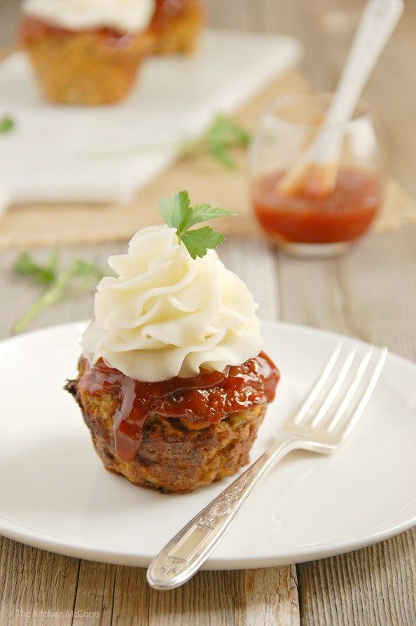 Cheesy Turkey Mini Meatloaf