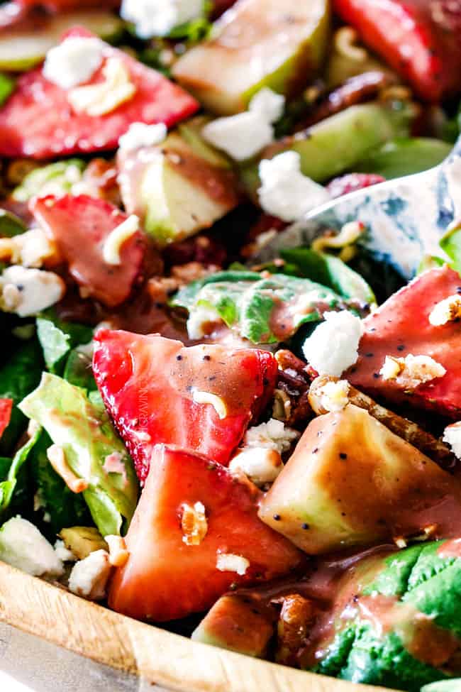 Grilled Chicken Salad with Strawberry Vinaigrette