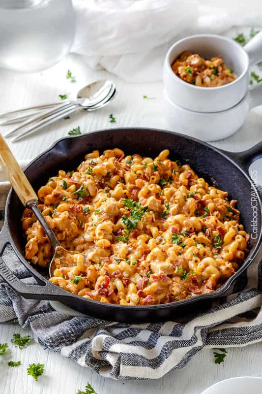 Buffalo Chicken Mac and Cheese