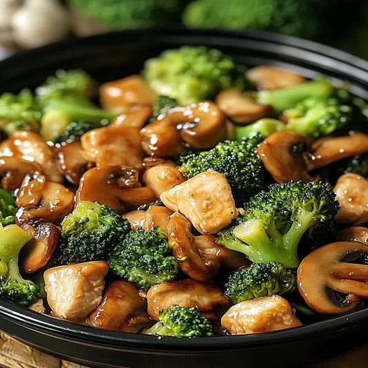 Broccoli and Mushroom Stir Fry