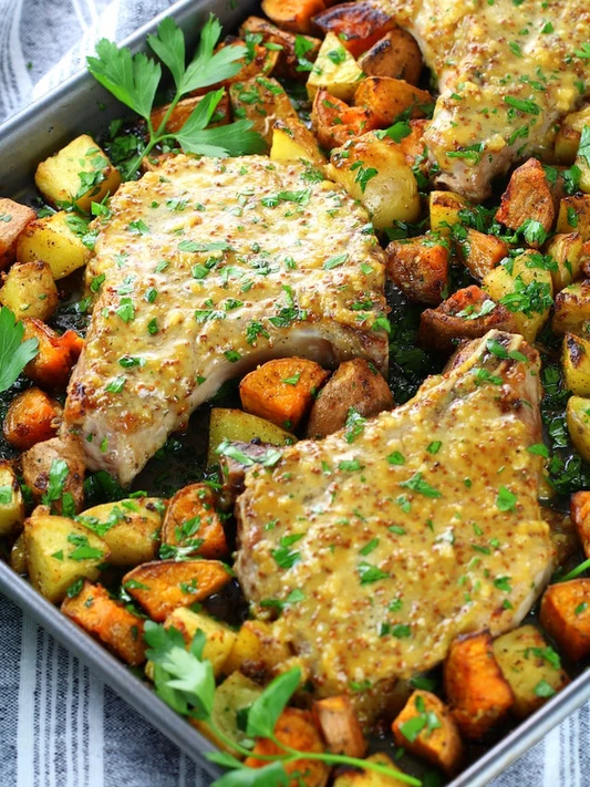 Honey Mustard Pork Chops