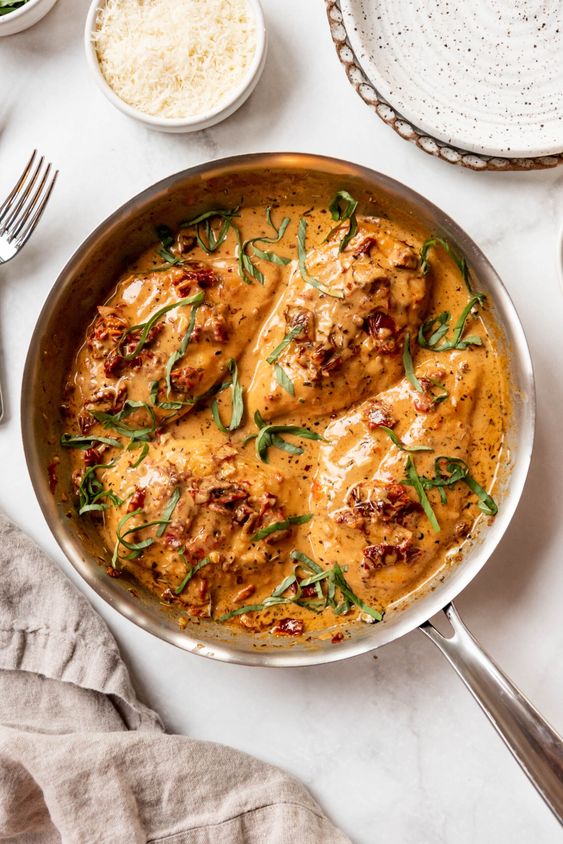 Creamy Sun-Dried Tomato Chicken