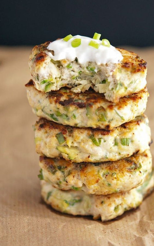 Turkey Burgers with Lemon Sauce